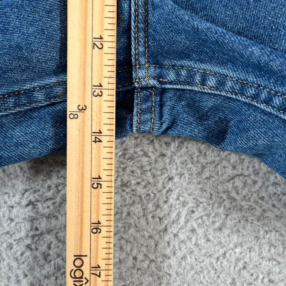LL Bean Original Fit Jeans Womens 16 MT Blue Denim Straight Leg 100% Cotton - Picture 6 of 13